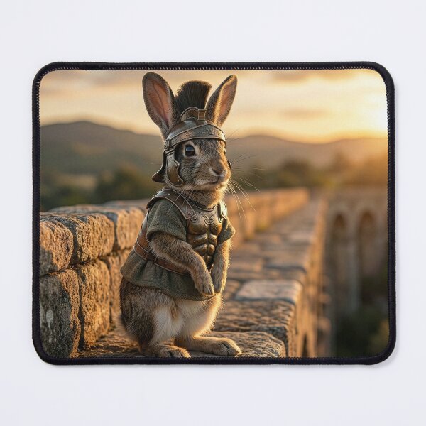 Item preview, Roman Rabbit Centurion Thinking About Carrots designed and sold by Tridentulus.