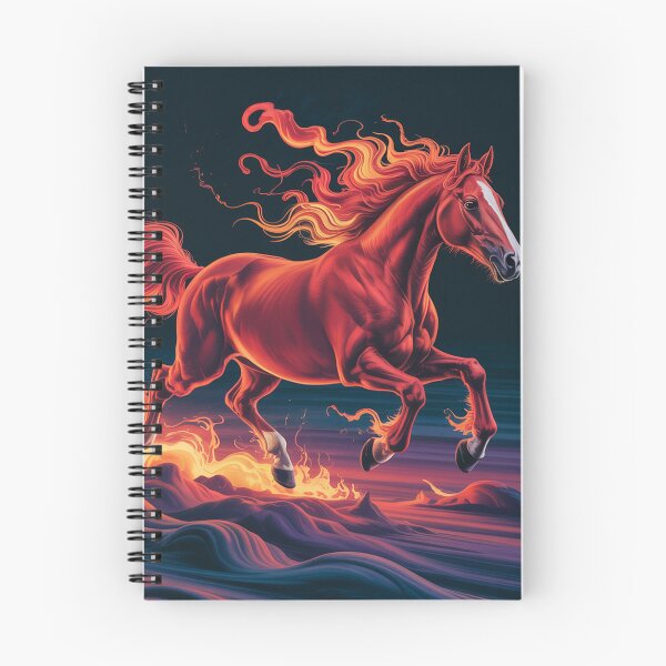 Item preview, А fiery red horse. designed and sold by Lilashakti ⭐️ ⭐️ ⭐️ ⭐️ ⭐️.