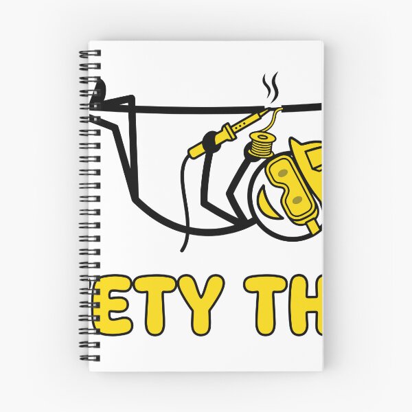 Item preview, Safety Third | Funny Construction & Welding Humor Design designed and sold by CreativeHymms.
