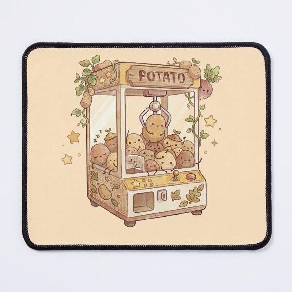 Item preview, Kawaii Potato Claw Machine designed and sold by Mochi-Glitch.