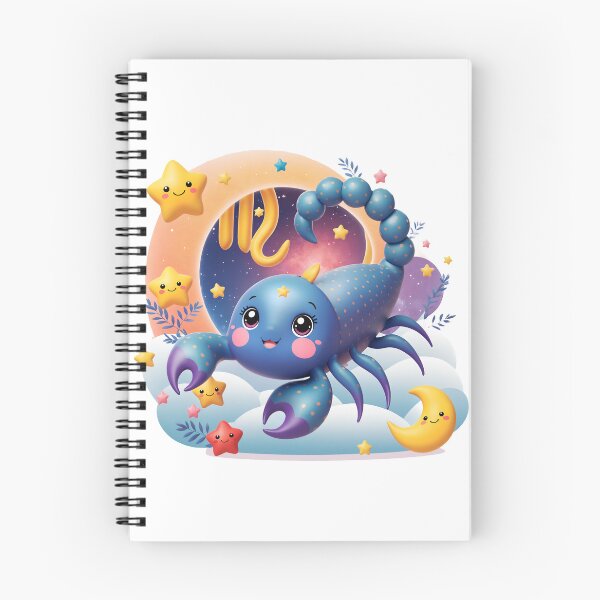 Item preview, Cute Baby Scorpio Zodiac Celestial Nursery Art designed and sold by LunaPixelStudio.