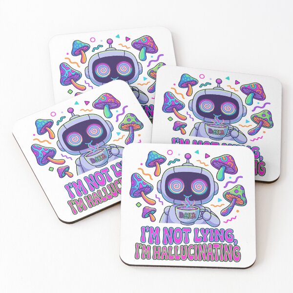 Item preview, I’m Not Lying, I’m Hallucinating | Funny AI Hallucination Design designed and sold by CreativeHymms.