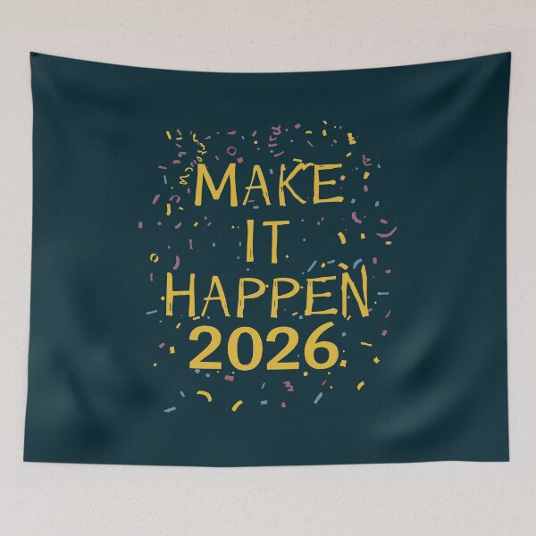 Item preview, Make It Happen 2026 Sprinkles Motivation designed and sold by DavidTeeStudio.