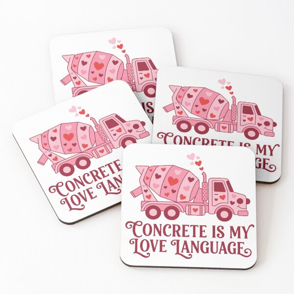 Item preview, Concrete Is My Love Language | Funny Construction & Contractor Design designed and sold by CreativeHymms.