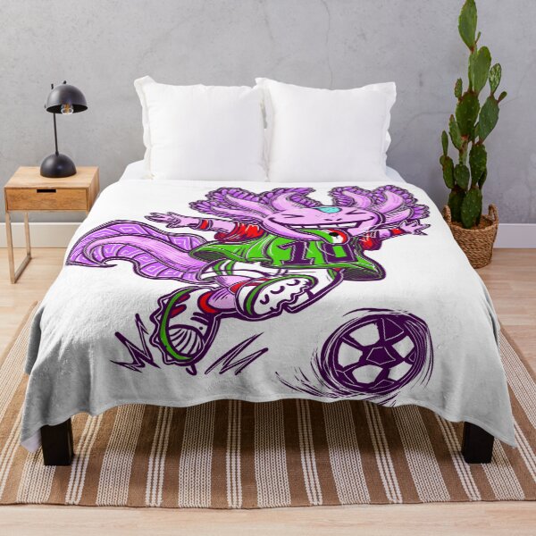 Item preview, Soccer-playing axolotl color designed and sold by UrielCalavera.
