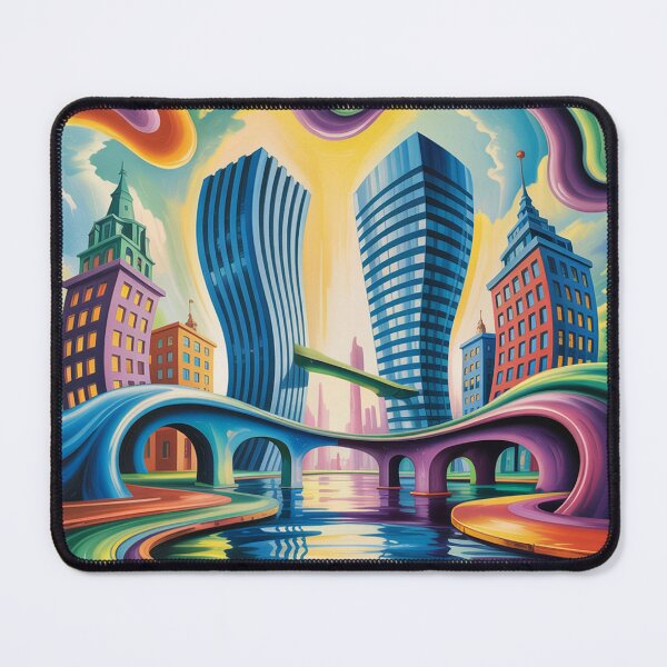 Item preview, А fantastical city. designed and sold by Lilashakti ⭐️ ⭐️ ⭐️ ⭐️ ⭐️.
