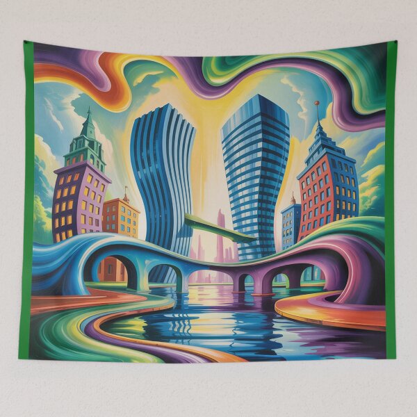 Item preview,  А fantastical city. designed and sold by Lilashakti ⭐️ ⭐️ ⭐️ ⭐️ ⭐️.
