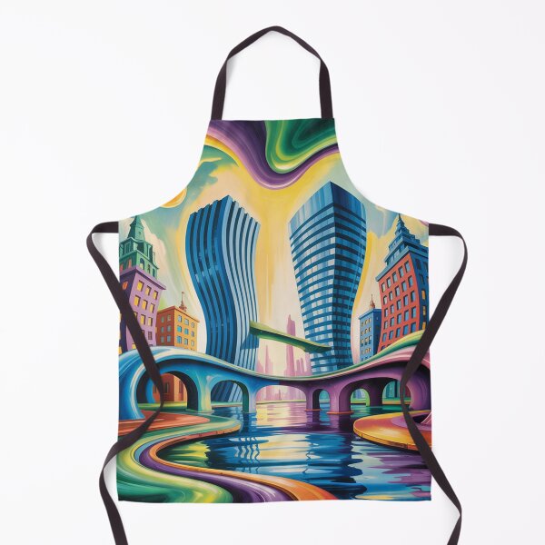 Item preview, А fantastical city. designed and sold by Lilashakti ⭐️ ⭐️ ⭐️ ⭐️ ⭐️.