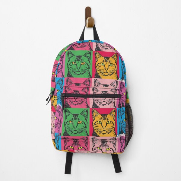 Item preview, Cat Pop Art Illustration – Colorful Kittens Inspired by Andy Warhol Style designed and sold by Gadet100.
