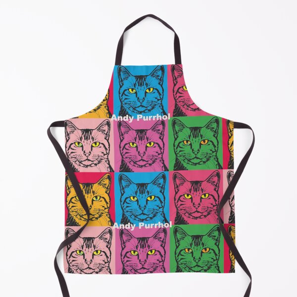 Item preview, Cat Pop Art Illustration – Colorful Kittens Inspired by Andy Warhol Style designed and sold by Gadet100.