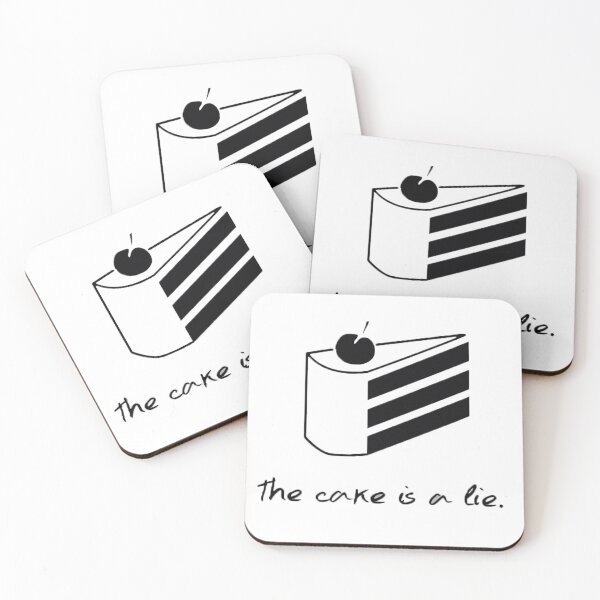 Item preview, The cake is a lie designed and sold by MekoDesigns.