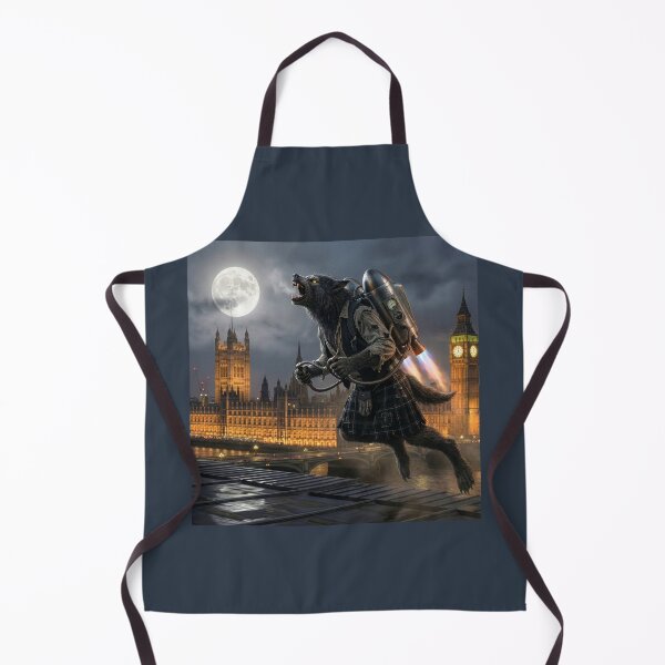 Item preview, Werewolf In London Flies Over City designed and sold by Tridentulus.