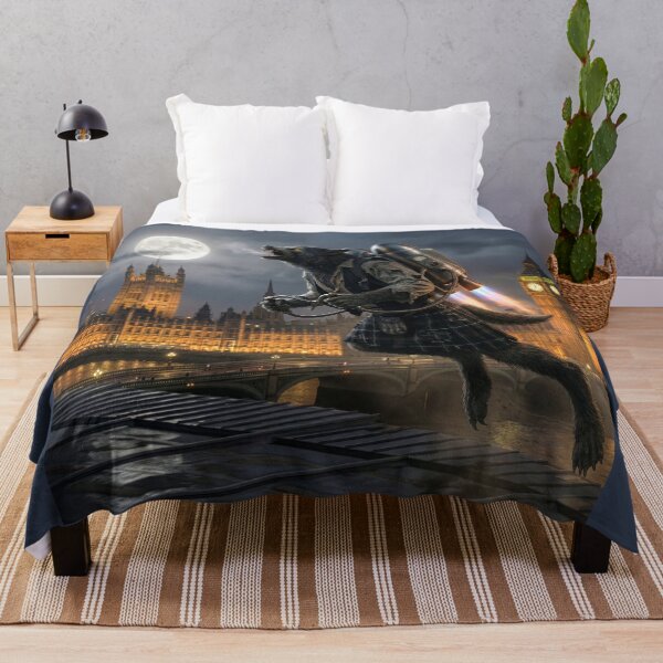 Item preview, Werewolf In London Flies Over City designed and sold by Tridentulus.