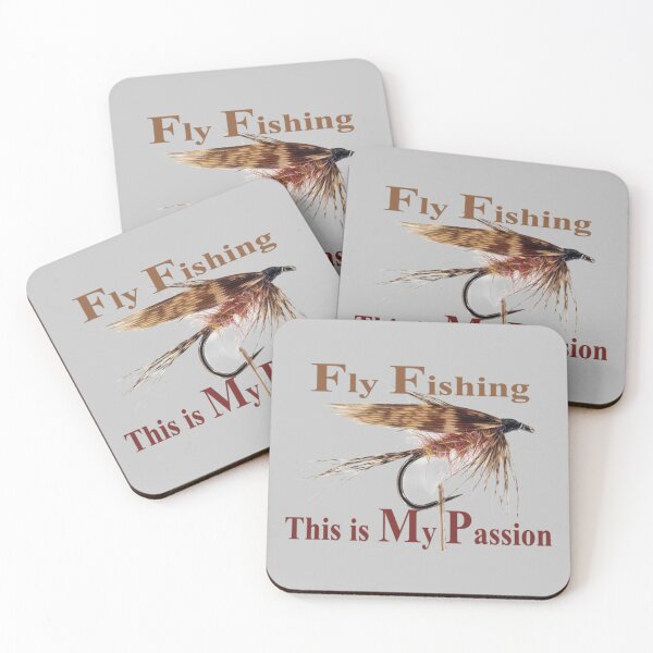 Item preview, March Brown, Fly fishing, wet fly. text 'Fly fishing, this is my passion' designed and sold by Tomasz  Siennicki.