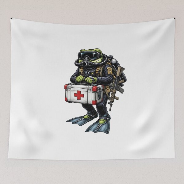 Item preview, Navy Seals frog designed and sold by RAWLIFEGRAPHIC.