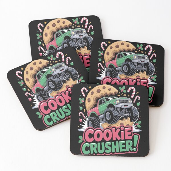 Item preview, Cookie Crusher Monster Truck Delight designed and sold by brinbotty.