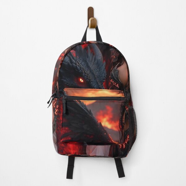 Item preview, Lava Harbinger – Fallen Angel of Flame designed and sold by SunsetAngelsAI.