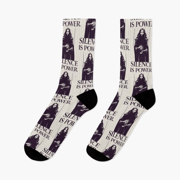 Item preview, Silence is Power Minimalist Gothic Witch Art designed and sold by SplashTastic.