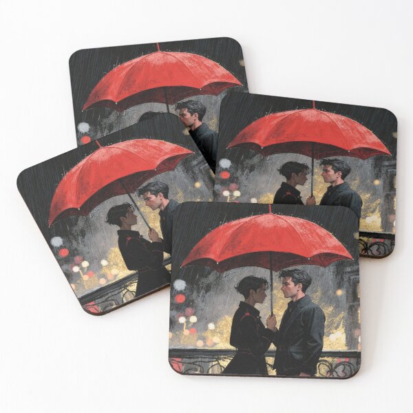 Item preview, One Umbrella – Walking Through Life Together designed and sold by HappySproutArt.