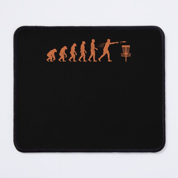 Item preview, Disc Golf Evolution Funny Disc Golfer Flying Disc designed and sold by LuminOrb.