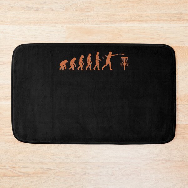 Item preview, Disc Golf Evolution Funny Disc Golfer Flying Disc designed and sold by LuminOrb.