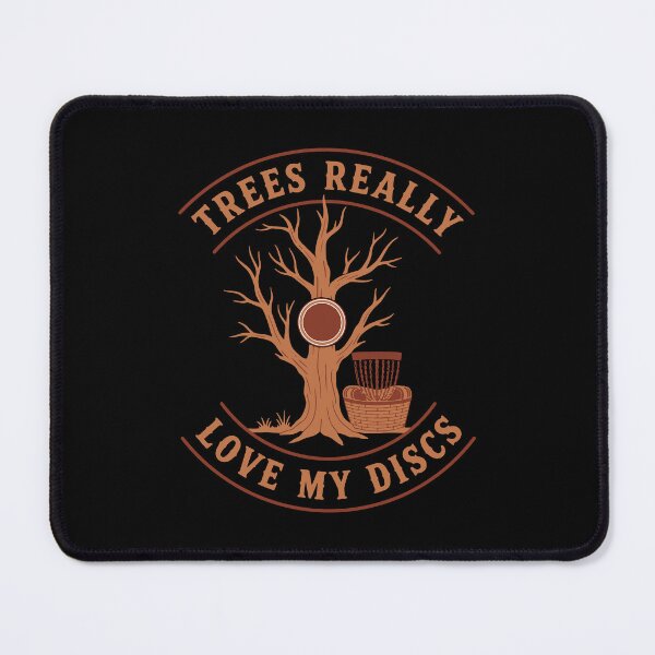 Item preview, Trees Really Love My Discs Funny Disc Golf designed and sold by LuminOrb.