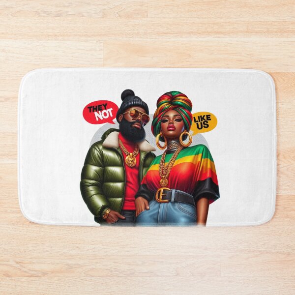Item preview, Black Culture Power Couple Illustration Afro Style Art designed and sold by Lulunza.
