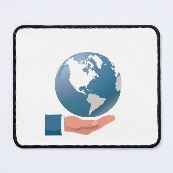 Item preview, Hand Holding Earth – Symbol of Protecting Our Planet designed and sold by Gadet100.