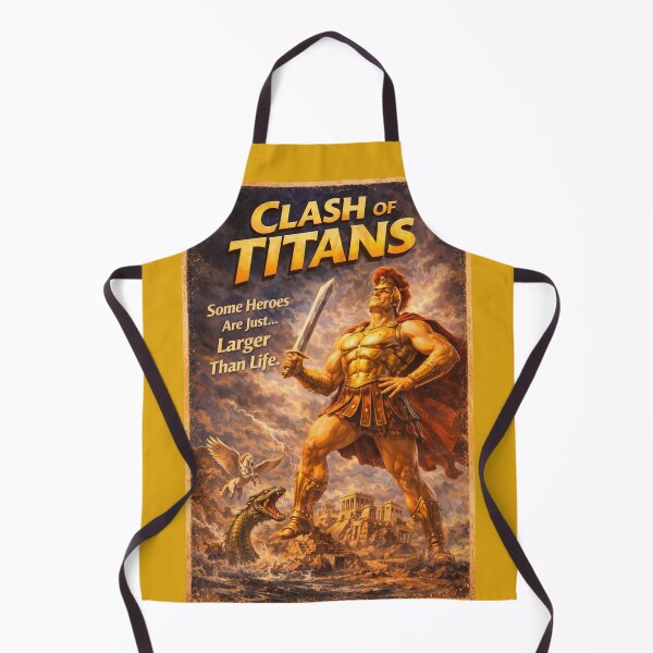 Item preview, Clash of Titans – Heroic Greek Fantasy Poster designed and sold by shaynetwright.