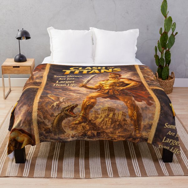 Item preview, Clash of Titans – Heroic Greek Fantasy Poster designed and sold by shaynetwright.