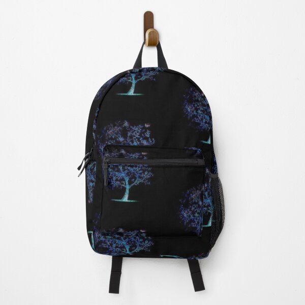 Item preview, Beautiful glowing blue tree in darkness designed and sold by NivyasArtistry.