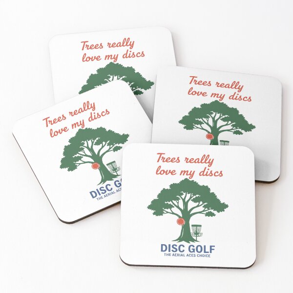 Item preview, Trees Really Love My Discs Funny Disc Golf Basket designed and sold by LuminOrb.