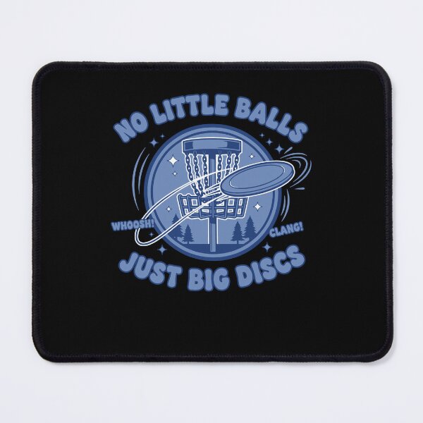 Item preview, No Little Balls Just Big Discs Funny Disc Golf designed and sold by LuminOrb.