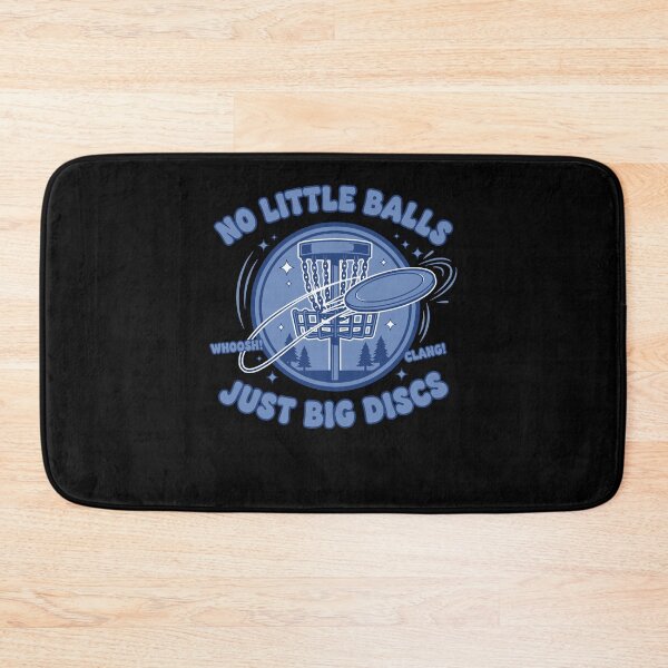Item preview, No Little Balls Just Big Discs Funny Disc Golf designed and sold by LuminOrb.