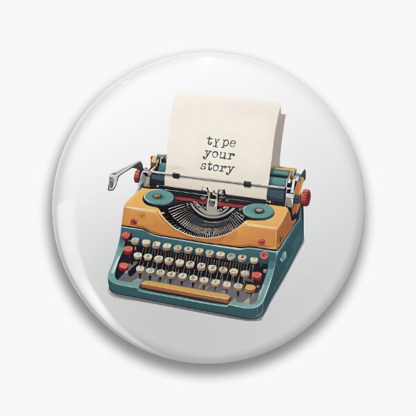 Item preview, typewriter, vintage, retro, write your own story, write, words, novelist designed and sold by TrueArtVibes.