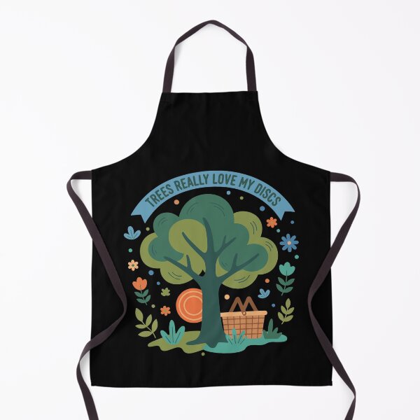 Item preview, Trees Really Love My Discs Funny Disc Golf Scene designed and sold by LuminOrb.
