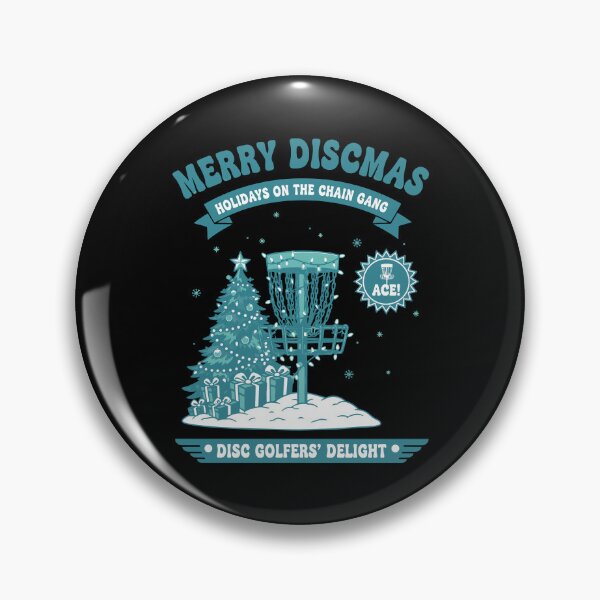 Item preview, Merry Discmas Chain Gang Disc Golfers Delight designed and sold by LuminOrb.