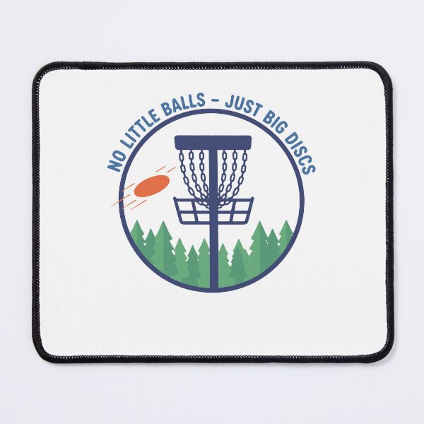 Item preview, No Little Balls Just Big Discs Funny Disc Golf designed and sold by LuminOrb.