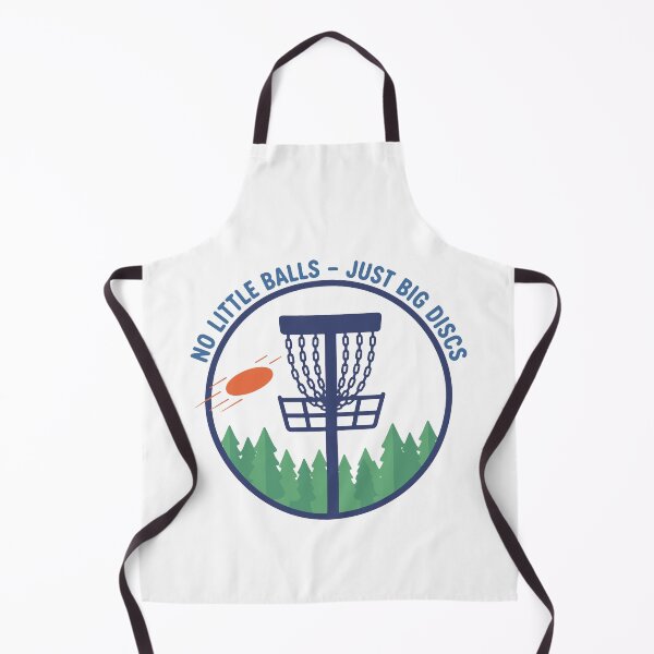 Item preview, No Little Balls Just Big Discs Funny Disc Golf designed and sold by LuminOrb.