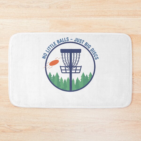 Item preview, No Little Balls Just Big Discs Funny Disc Golf designed and sold by LuminOrb.