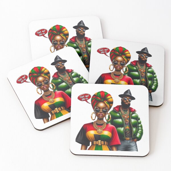 Item preview, Afro Queen & King Bold Street Style Art designed and sold by Lulunza.