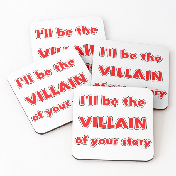 Item preview, I'll be the villain of your story designed and sold by Simorgh11.