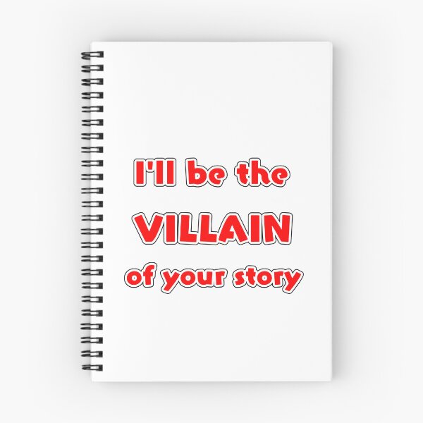 Item preview, I'll be the villain of your story designed and sold by Simorgh11.