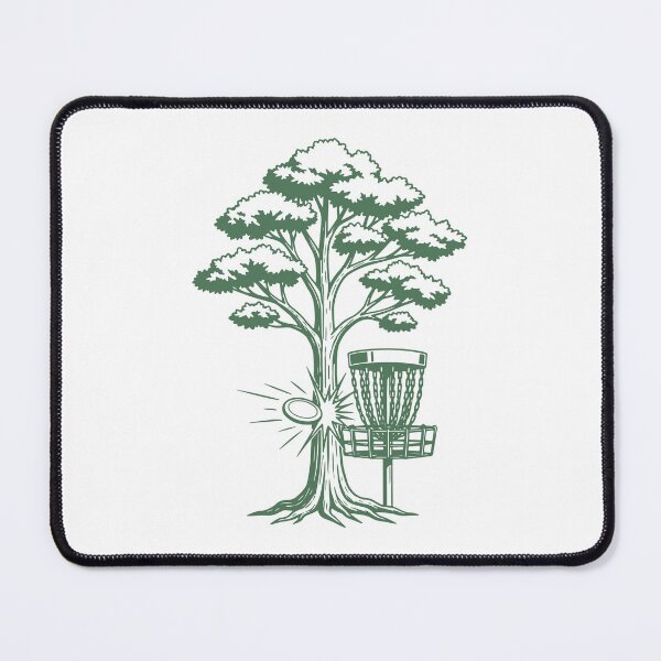 Item preview, Disc Golf Tree Hit Flying Disc Basket Scene designed and sold by LuminOrb.
