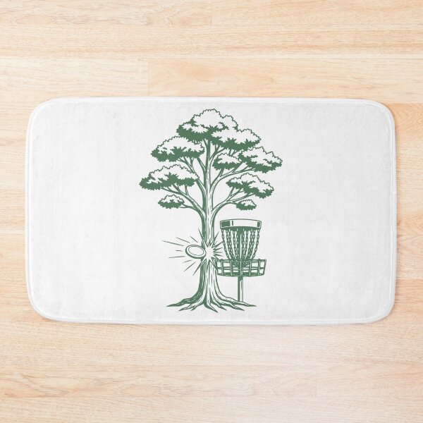 Item preview, Disc Golf Tree Hit Flying Disc Basket Scene designed and sold by LuminOrb.