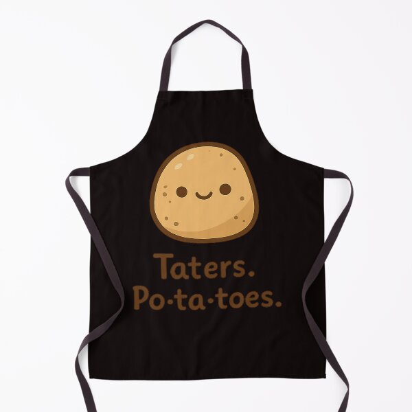 Item preview, Taters Po-ta-Toes – Minimalist Potato Illustration | Funny Food Art | Meme Design designed and sold by FrameFlow.