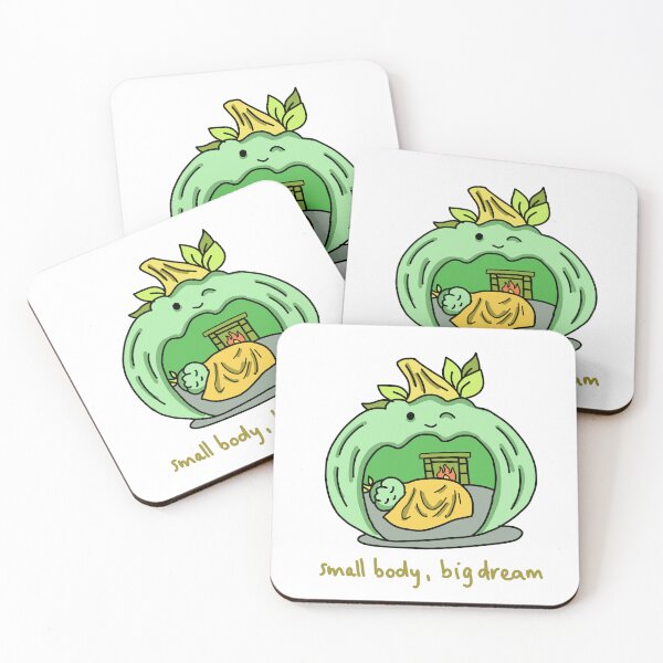 Item preview, Small Body, Big Dream – Cute Cozy Pumpkin Illustration designed and sold by Baby-Care.