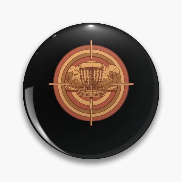 Item preview, Retro Disc Golf Basket Target Flying Disc Golfing designed and sold by LuminOrb.
