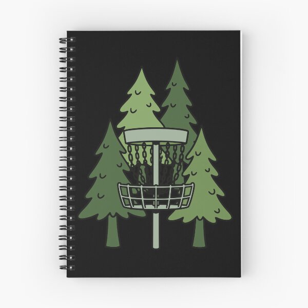 Item preview, Forest Disc Golf Basket Funny Disc Golfing Scene designed and sold by LuminOrb.