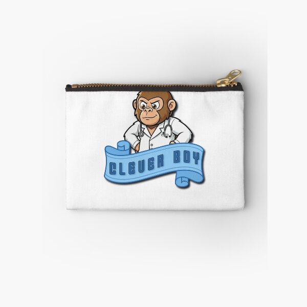 Item preview, Clever Boy – Funny Smart Monkey Doctor Cartoon | Beak Bros Junior designed and sold by BeakBros.